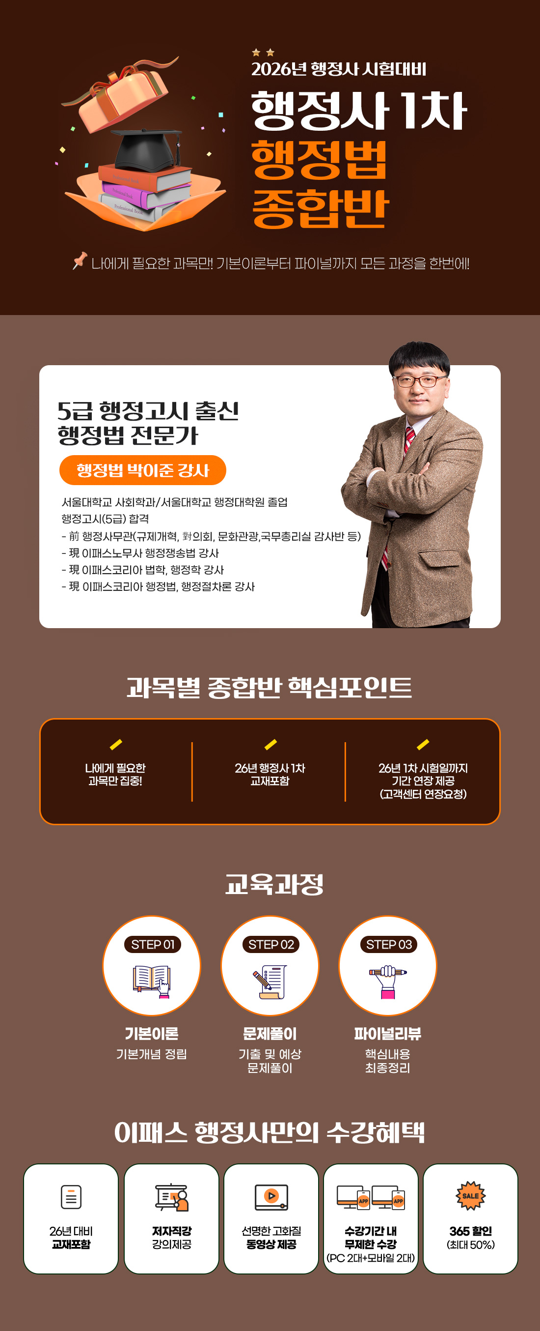 행정사 1차 행정법 종합반