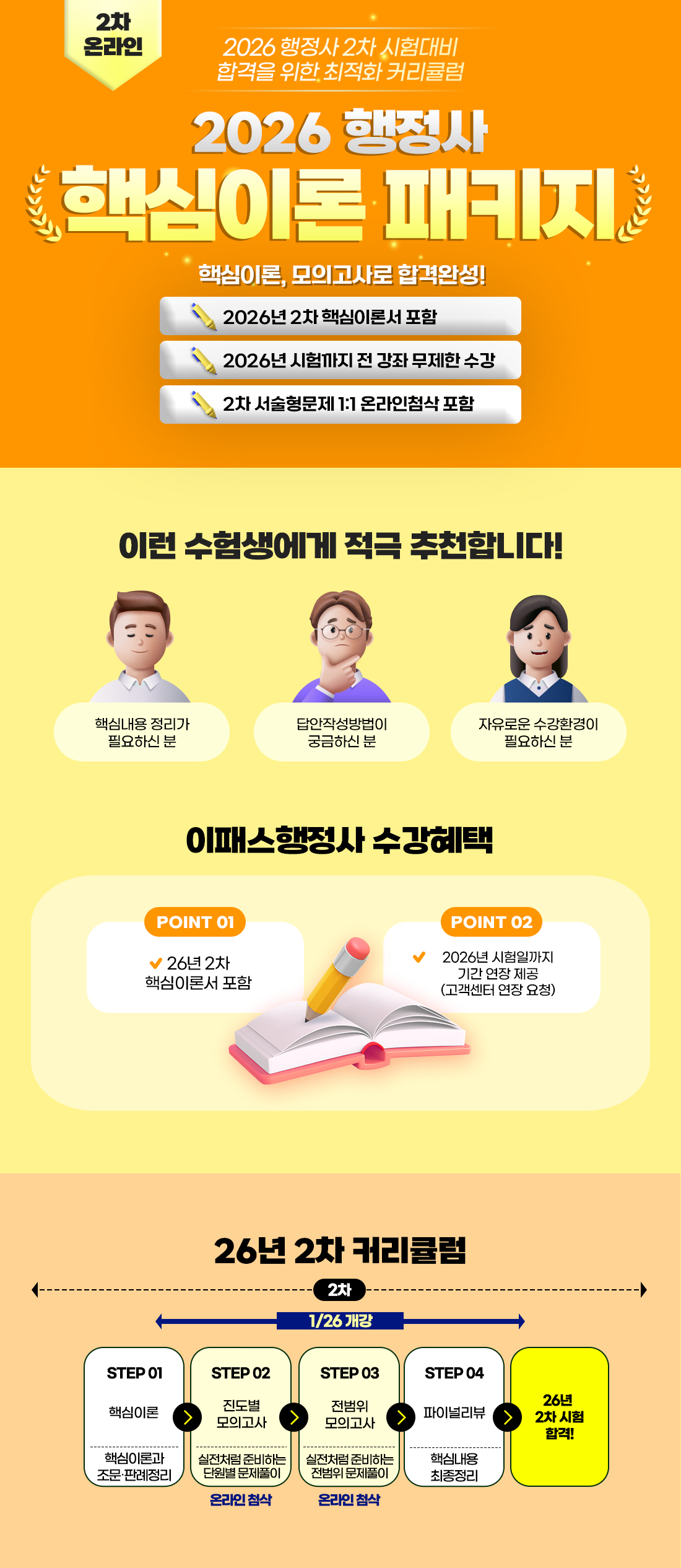 행정사 2차 핵심이론 패키지 온라인