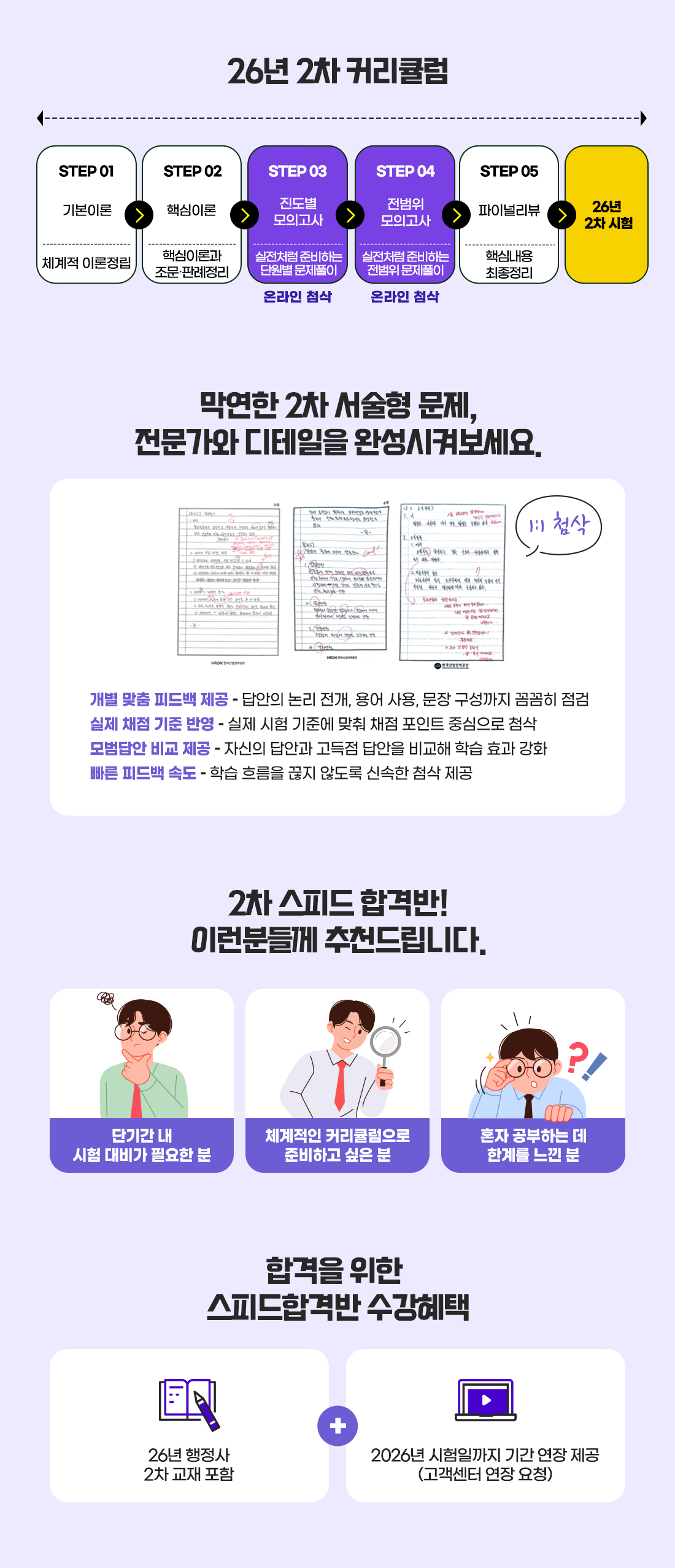 행정사 2차 스피드 합격반