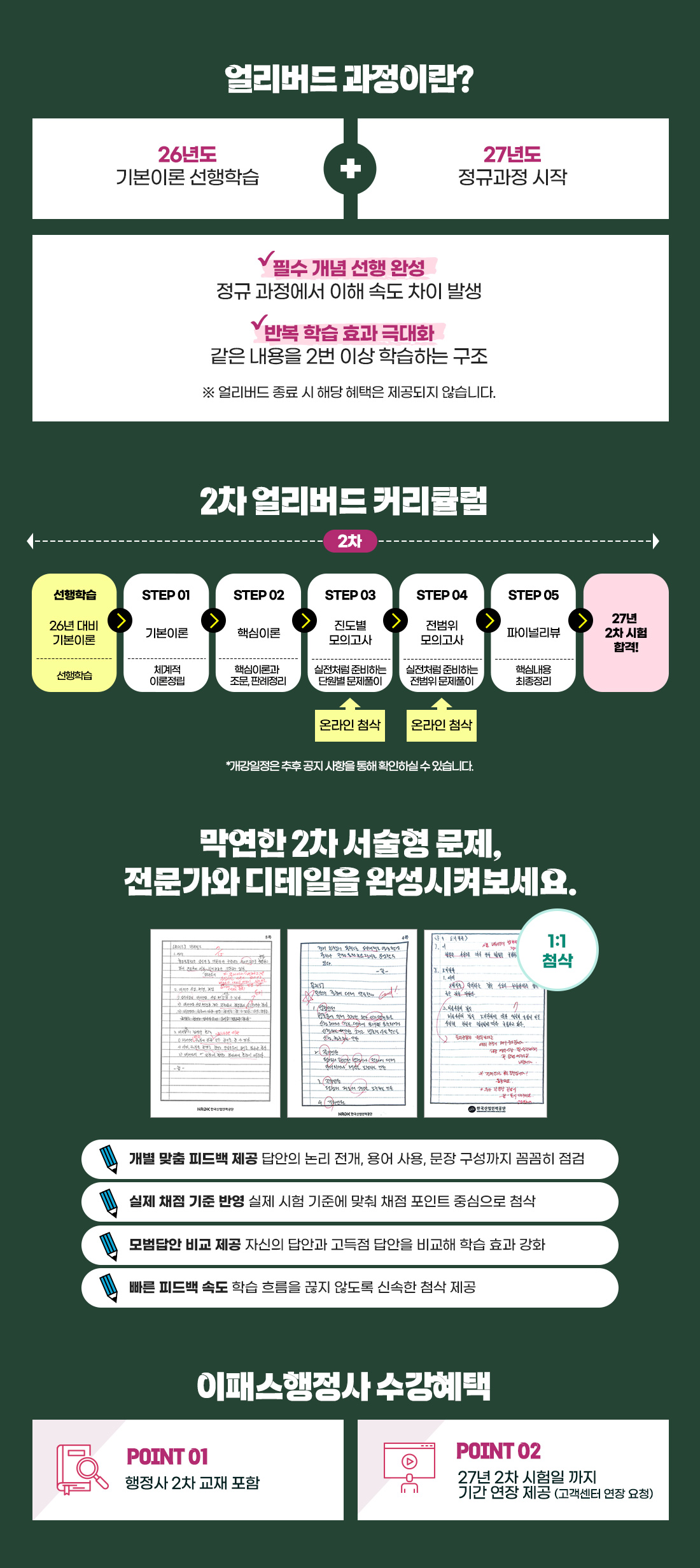 2027 행정사 2차 얼리버드 PACKAGE