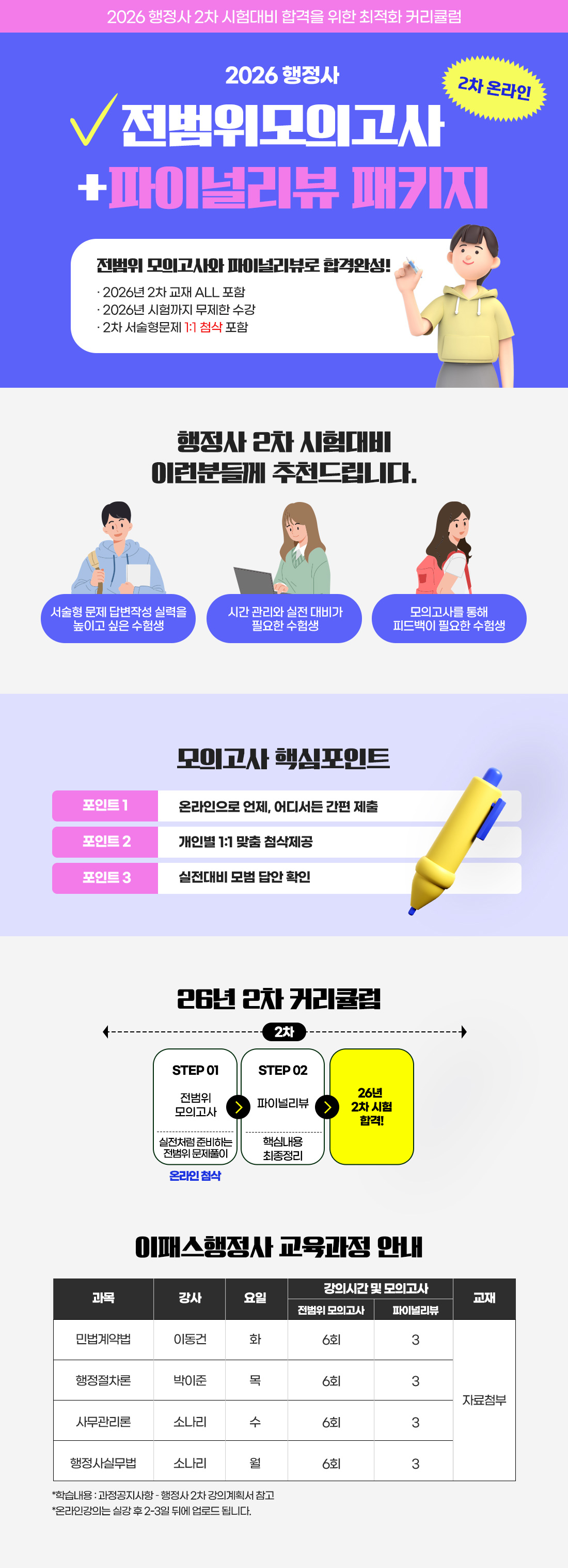 2026 행정사 2차 모의고사